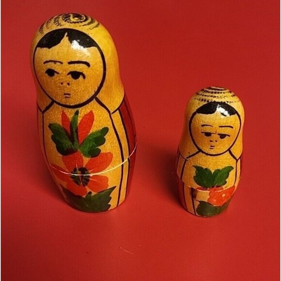 Hand Painted Russian Matryoshka Nesting Replacement Dolls - Picture 6 of 8